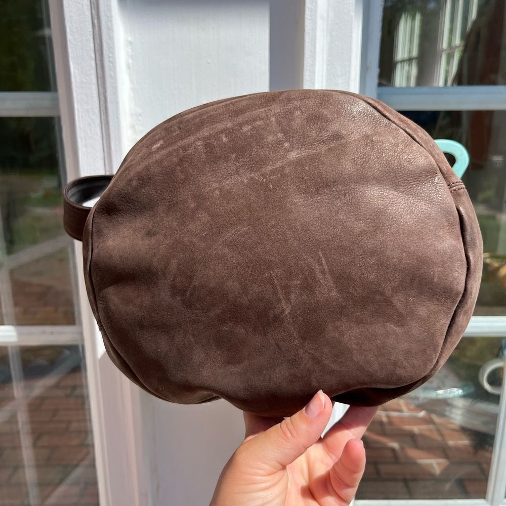 Helen Kaminski Suede Carillo Bucket Bag RARE! - Picture 5 of 8